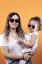 Mother Girl Combination Dried Rose Sunglasses - 2