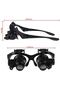 Glasses Model Very Close Use Repair Glasses 10x 15x 20x 25x With Lens And Light - 2