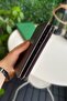 Men's Gray Long Wallet Genuine Leather Portfolio with Phone Compartment Long Men's Wallet |   Boston - 4