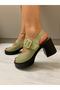 Genuine Leather Women's Sandals - 3