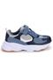 Blue - 346.21y.118 Niro Velcro Girls/Boys' Sneakers - 4