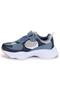 Blue - 346.21y.118 Niro Velcro Girls/Boys' Sneakers - 5