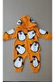 Penguen Baskılı Tulum Kapişonlu Unisex