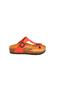 Genuine Leather Red Children's Slippers - 2