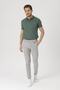 Men's Gray Slim Fit Casual Stretch Fabric Trousers