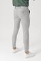 Men's Gray Slim Fit Casual Stretch Fabric Trousers - 6