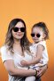 Mother Girl Combination Dried Rose Sunglasses