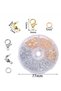 450 Pieces Jewelry Supplies Necklace Bracelet Jewelry Making Apparatus Set - 2