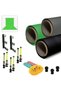 Stationary Paper Infinite 3-Piece Background Curtain 2.70X11 Meters (Black, Green, Gray)