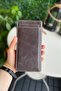 Men's Gray Long Wallet Genuine Leather Portfolio with Phone Compartment Long Men's Wallet |   Boston - 5