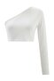 Beyaz Crop Top