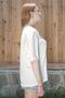 Oversize Krem T-Shirt - 5