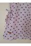 Organic Double Layer Patterned Muslin Poncho // Hooded // 60x50 Cm // Heart - 3