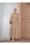 Ayrobin Belted Dress with Ruffle Detail on the Collar - 3