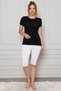 Combed Lycra Over-the-Knee Leggings 5872P