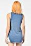 Indigo-Inido Likely Round Neck Tank Top - 4