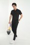 Dad Large Size Oversized Solid Color Men's Short Sleeve Polo Collar T-Shirt