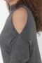 Anthracite Cut Out Detailed Knitwear Sweater Tbbaw23An00025 - 3
