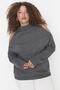 Anthracite Cut Out Detailed Knitwear Sweater Tbbaw23An00025 - 4