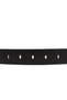 115 Cm Men's Genuine Black Jeans Belt - 4
