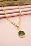 Women's Special Design Knitted Chain Necklace with Tree of Life and Hand Figures - 3