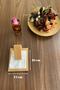 Decorative Gift Wooden Table Square Napkin Holder 1st Class Solid Beech Wood - 6