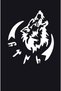 Göktürk Turkish Wolf Sticker Auto Sticker Car Glass Sticker 15x12 Cm