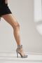 Softstance Single Strap Black White 10 cm Women's Classic Heeled Shoes - 3