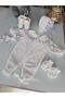 Cotton Scallop Baby Jumpsuit - Scallop Hospital Exit