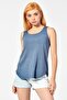 Indigo-Inido Likely Round Neck Tank Top