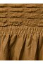 Dark Brown Color Wrinkled Sofa Cover Maxi Set 3+3+1+1 Flexible Sofa Seating Group Cover - 7