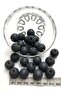 Black Wooden Beads 1 Pack 25 Grams – Beads - 7