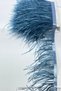 Indigo Blue Color Ostrich Feather 1 Meter – Decorative Ribbon - 5