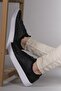 Black and White Unisex Sneakers0012658 - 3