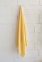 100% Organic Cotton, Zebra Patterned Yellow Peshtemal, Bath and Beach Towel, 100x175cm - 6