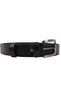 115 Cm Men's Genuine Black Jeans Belt - 3