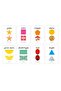 Colors And Shapes Card Set - 4