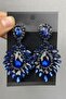 Wedding Henna Crown Navy Blue Bridal Henna Crown and Earrings – Crown – Crown - 3