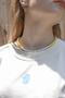 Oversize Krem T-Shirt - 3