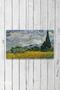 Van Gogh Cypress Tree Digital Printed 50x70cm Decorative Multi-Purpose Indoor and Outdoor Door Mat