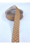 Hair Band Brown Cross Patterned Grosgrain Ribbon 1 Meter Width 2.5 cm – Ribbon – Ribbon - 6