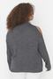 Anthracite Cut Out Detailed Knitwear Sweater Tbbaw23An00025 - 5