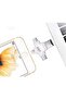 4 In 1 iOs Android Type-C Lightning USB-A Micro SD TF Card Reader White - 4