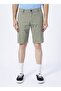 Lemon Normal Waist Standard Khaki Men's Cargo Shorts Margo - 2