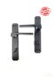Sofuoğlu Luxury Stainless Anka Mirrored Matte Black Bathroom WC Door Handle (Right) Aluminum / Steel