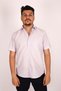 Men's Short Sleeve Lilac Classic Shirt
