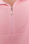 Açık Pembe Fermuar Detaylı Polar Örme Sweatshirt TWOAW21SW0758 - 8