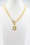 Women's 40 Cm Ellipse Stone Hand Detailed Necklace - 2