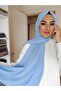 Airobincaz Shawl Baby Blue - 3