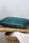 Soften Dark Green Decorative Throw Pillow 50x30 Cm - 2